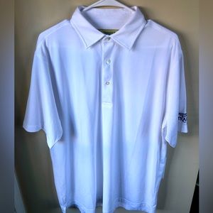 Donald Ross Golf Polo - White Medium